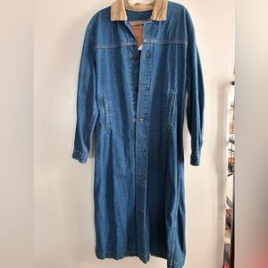 Vintage Levi’s Long Denim Barn Coaf